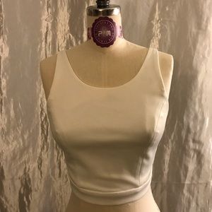 Baddie Crop Top With Golden Zipper